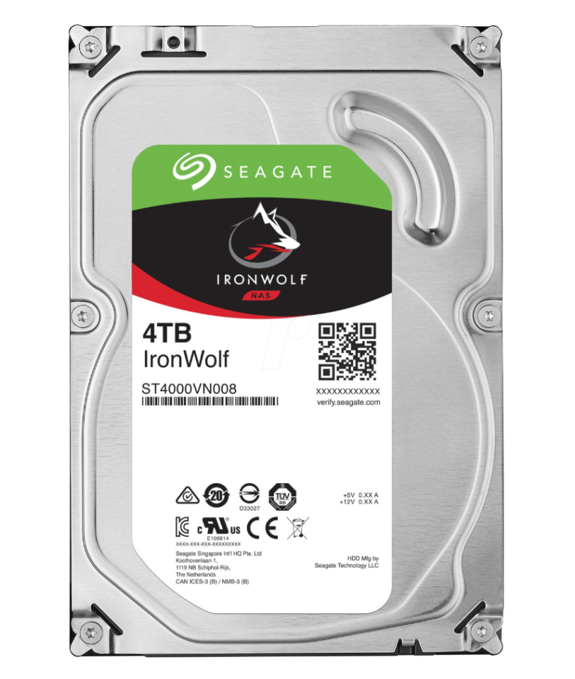 Seagate Ironwolf 4 TB 5900 RPM 64 MB  ST4000VN008