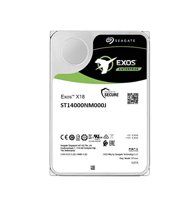 Seagate Exos 14TB 3.5 SATA ST14000NM000J Harddisk (2 YIL TÜRKİYE GARANTİLİ)