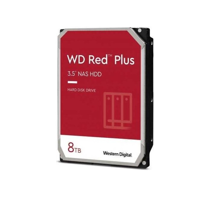 WD Red Plus Nas 8TB 3.5'' SATA WD80EFBX Harddisk (2 YIL TÜRKİYE GARANTİLİ)