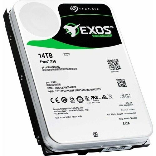 Seagate Exos 14TB 3.5'' SATA 3.0 ST14000NM001G