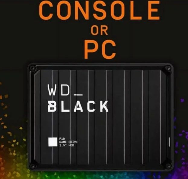 WD 5 TB 2.5'' USB 3.2 Black P10 Game Drive WDBA3A0050BBK-WESN   Taşınabilir Disk Siyah (2 YIL TÜRKİYE GARANTİLİ)
