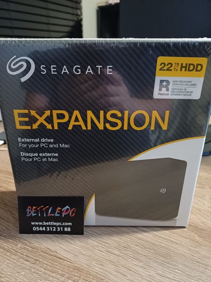 Seagate 22 TB Expansıon STKP22000400 USB 3.0 (2 YIL TÜRKİYE GARANTİLİ)