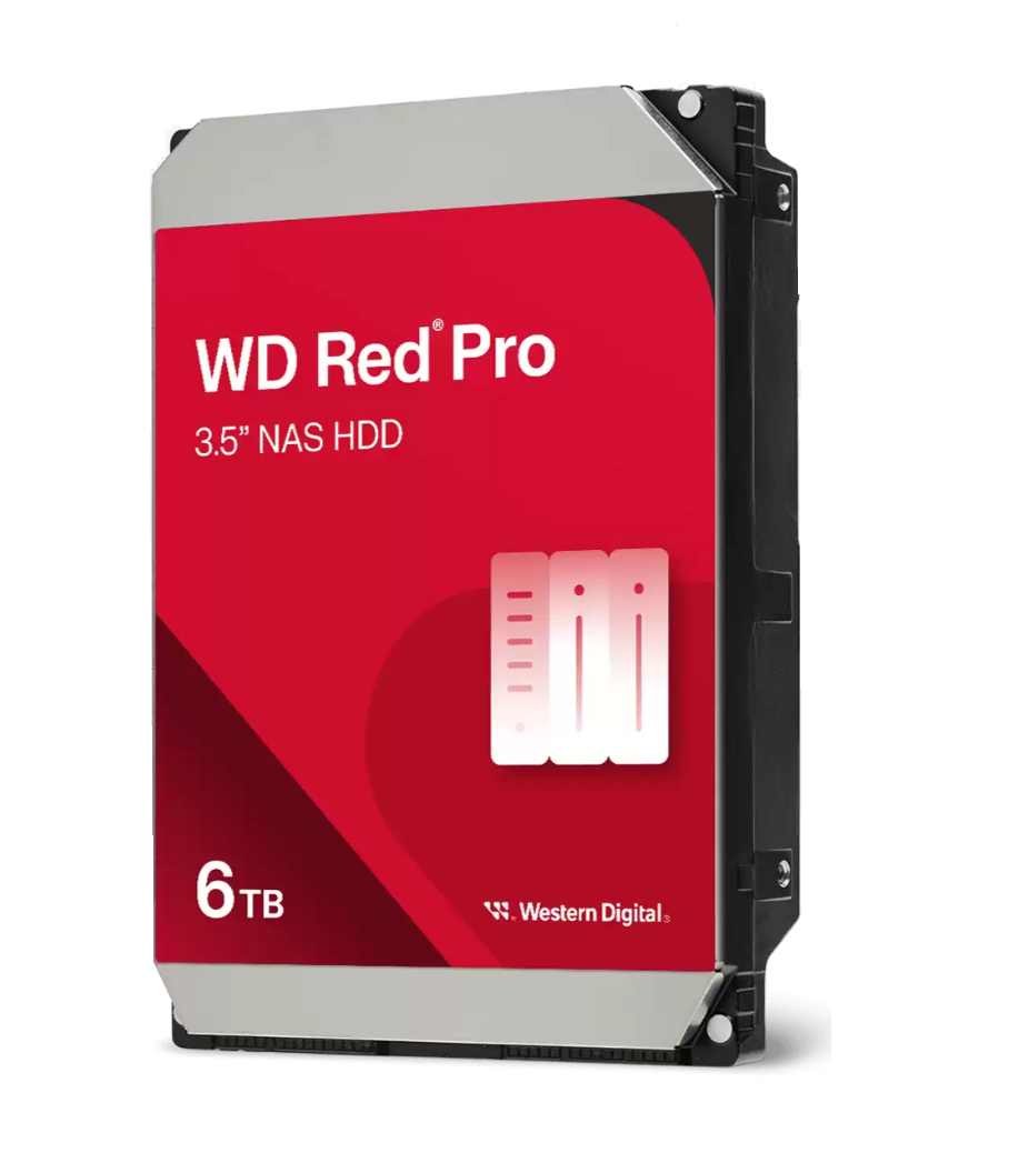 WD RED Pro NAS 6TB SATA 3 256MB cache 7200RPM WD6005FFBX  Harddisk