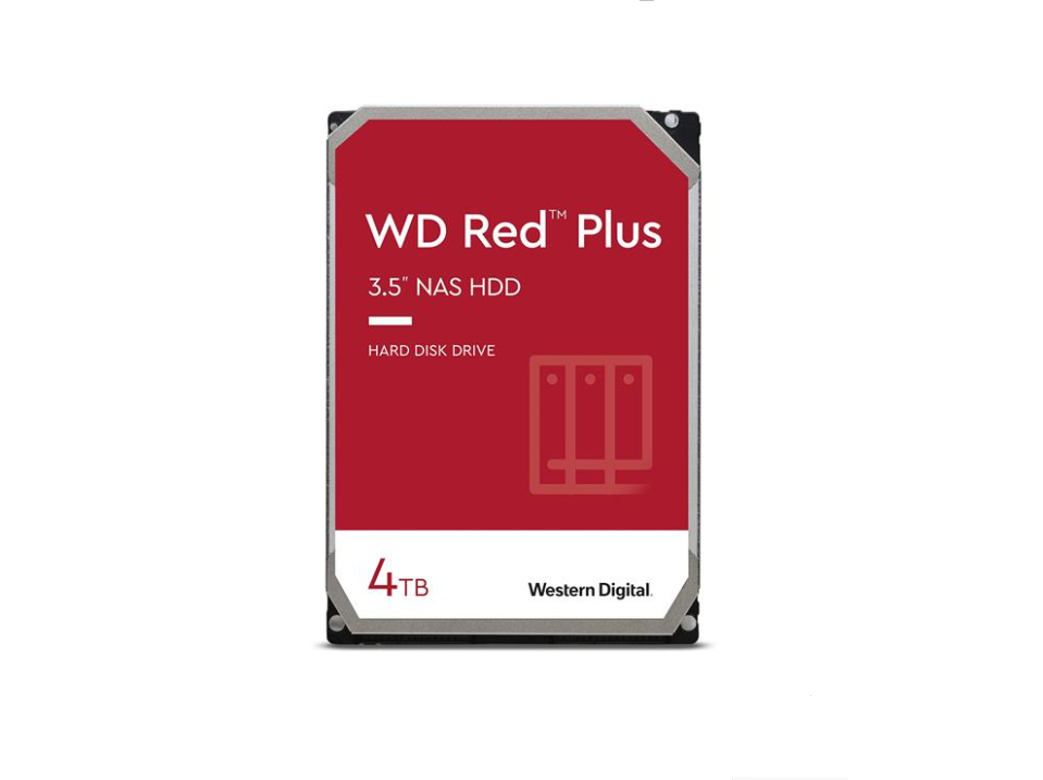 Wd 4Tb Wd40Efpx Red Plus 5400Rpm 256Mb Harddisk (2 YIL TÜRKİYE GARANTİLİ)