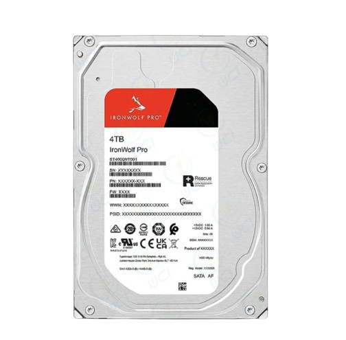 Seagate 4 TB Ironwolf Pro 3.5'' 7200rpm 256mb Sata3 ST4000NT001 (5 YIL RESMI DIST GARANTILI)