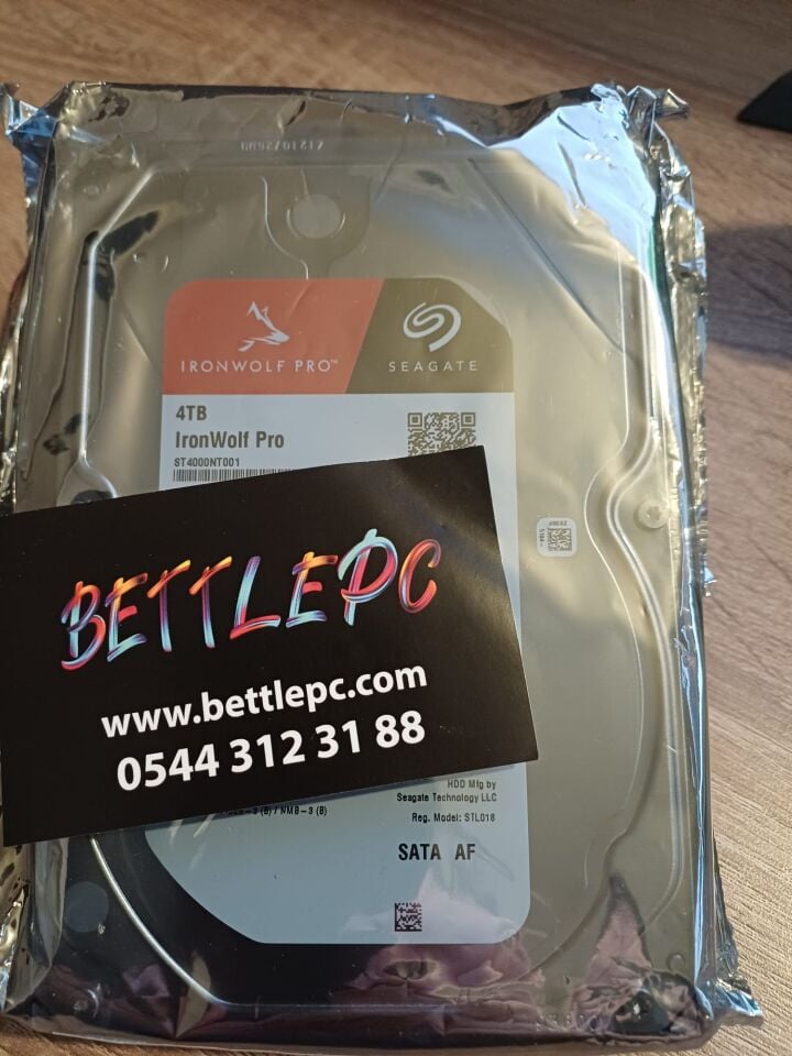 Seagate 4 TB Ironwolf Pro 3.5'' 7200rpm 256mb Sata3 ST4000NT001 (5 YIL RESMI DIST GARANTILI)