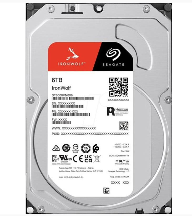 Seagate IronWolf ST6000VN006 SATA 3.0 5400 RPM 3.5'' 6 TB Harddisk