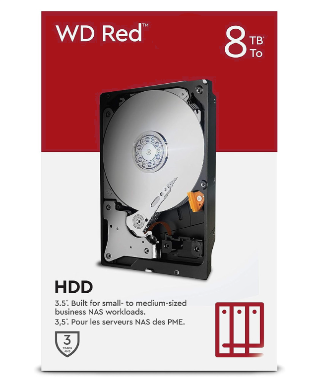 WD Red NAS 8TB 5400RPM Sata 3.0 128MB Cache 3.5'' Sabit Disk WD80EFZX (2 YIL TÜRKİYE GARANTİLİ)