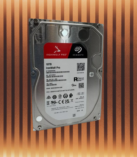 Seagate Nas 10TB Ironwolf Pro 256MB 7200RPM ST10000NE000 Harddisk (5 YIL TÜRKİYE GARANTİLİ)