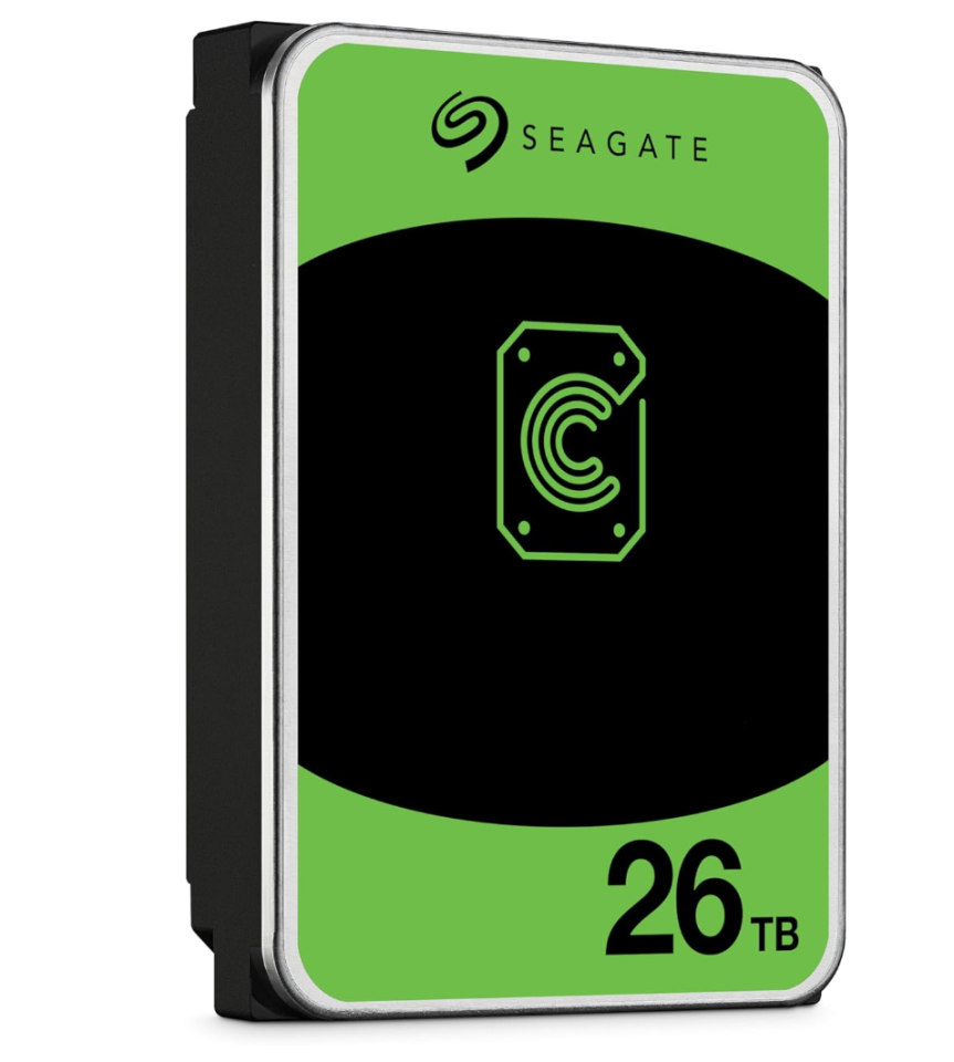 SEAGATE 26 TB 3.5'' EXOS SATA 7200RPM 512MB ST26000NM000C (5 YIL GARANTILI)