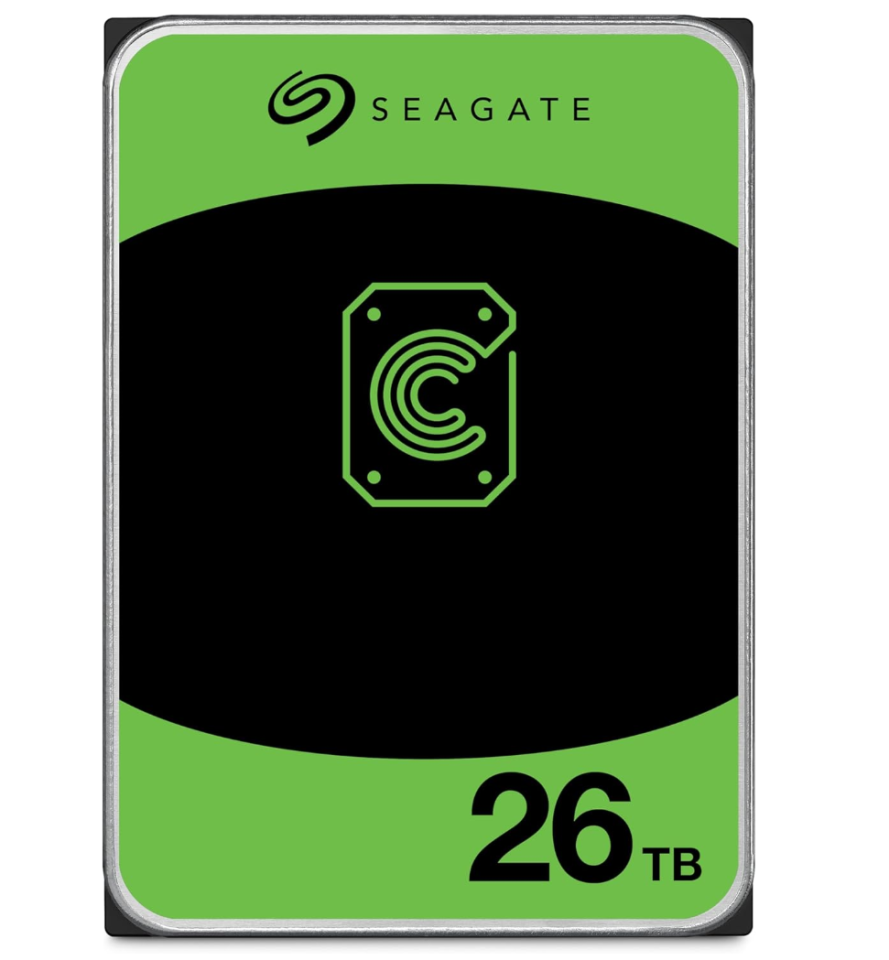 SEAGATE 26 TB 3.5'' EXOS SATA 7200RPM 512MB ST26000NM000C (5 YIL GARANTILI)