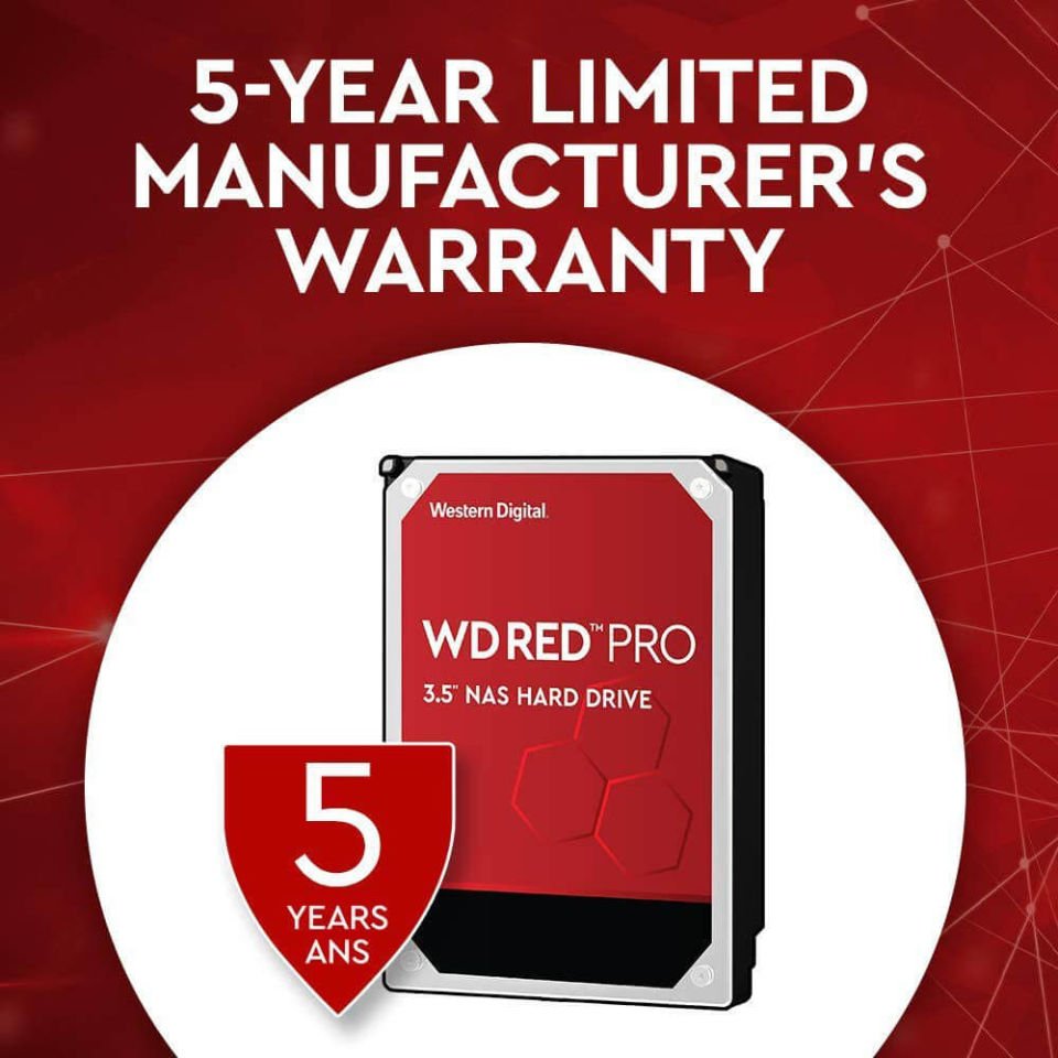 WD Red Pro 10 TB WD102KFBX SATA 3.0 7200 RPM 3.5''  Harddisk  (5 YIL TÜRKİYE GARANTİLİ)