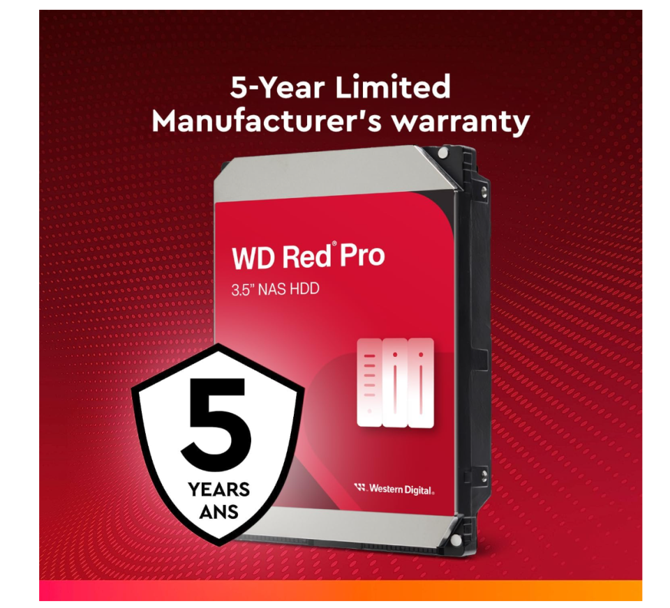 WD Red Pro 10 TB WD103KFBX SATA 3.0 7200 RPM 3.5''  Harddisk  (5 YIL TÜRKİYE GARANTİLİ)