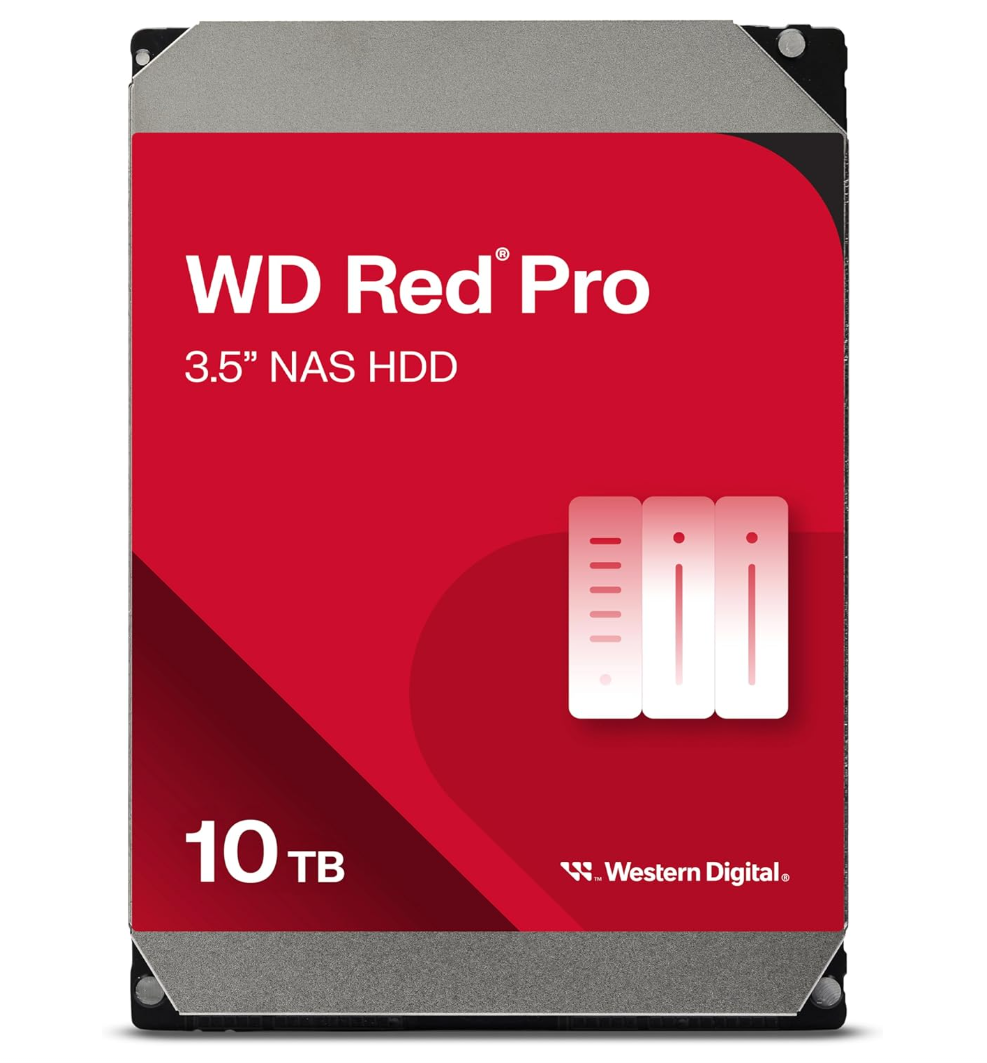 WD Red Pro 10 TB WD101KFBX SATA 3.0 7200 RPM 3.5''  Harddisk  (2 YIL TÜRKİYE GARANTİLİ)