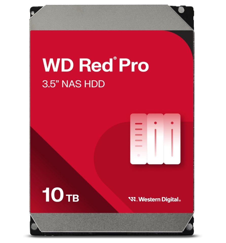 WD Red Pro 10 TB WD101KFBX SATA 3.0 7200 RPM 3.5''  Harddisk  (2 YIL TÜRKİYE GARANTİLİ)