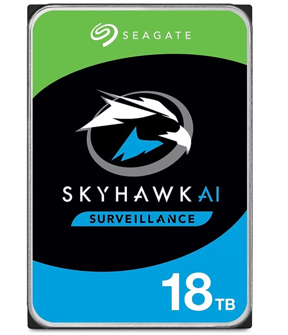 Seagate SkyHawk AI ST18000VE002 SATA 3.0 7200 RPM 3.5'' 18 TB Harddisk  ( 5 YIL TÜRKİYE GARANTİLİ)