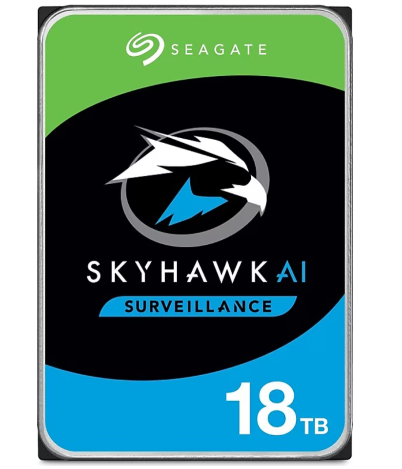 Seagate SkyHawk AI ST18000VE002 SATA 3.0 7200 RPM 3.5'' 18 TB Harddisk  ( 5 YIL TÜRKİYE GARANTİLİ)