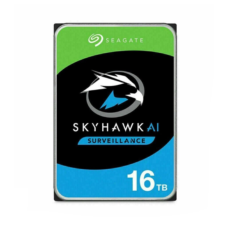 Seagate SkyHawk AI 16 TB SATA 3.0 7200 RPM 3.5'' ST16000VE000 Harddisk (2 YIL TÜRKİYE GARANTİLİ)