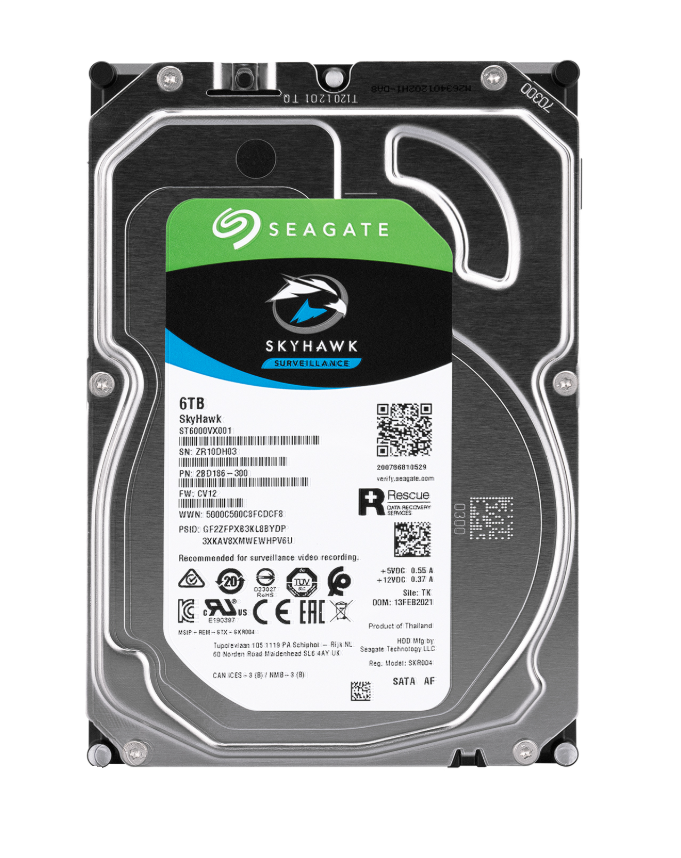 Seagate SkyHawk 6 TB  SATA 3.0 256MB Cache 5900 RPM 3.5'' ST6000VX001 Harddisk ( 2 YIL TÜRKİYE GARANTİLİ )