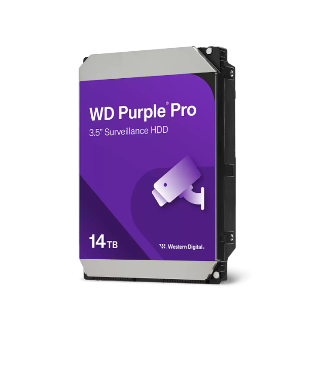 WD Purple Pro 14 TB SATA 3.0 512MB Cache 7200 RPM 3.5'' WD142PURP Harddisk ( 3 YIL RESMİ DİST GARANTİLİ )