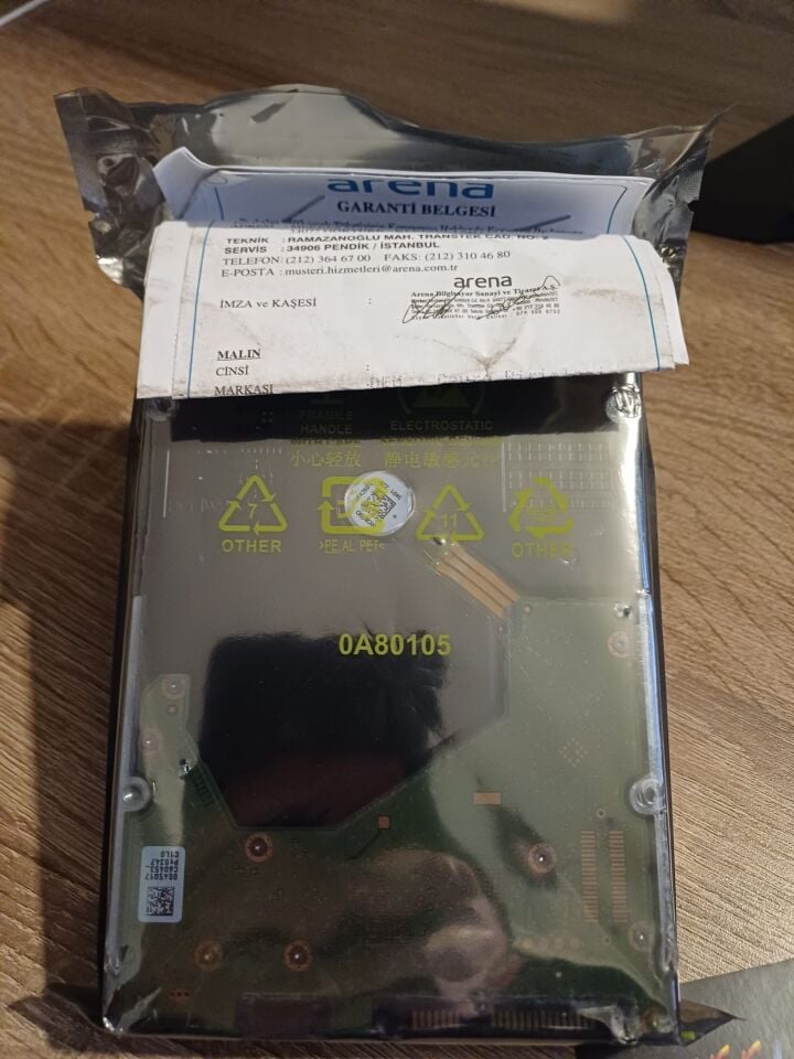 WD Purple Pro 14 TB SATA 3.0 512MB Cache 7200 RPM 3.5'' WD142PURP Harddisk ( 3 YIL RESMİ DİST GARANTİLİ )