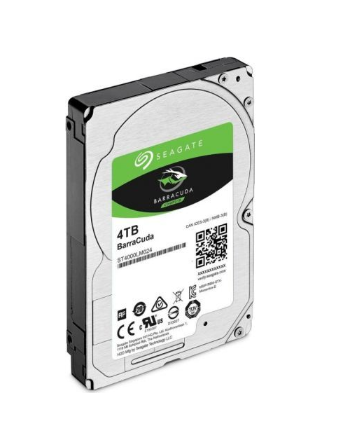 Seagate BarraCuda 4 TB  SATA 3.0 5400 RPM 2.5'' ST4000LM024 Harddisk (2 YIL TÜRKİYE GARANTİLİ )