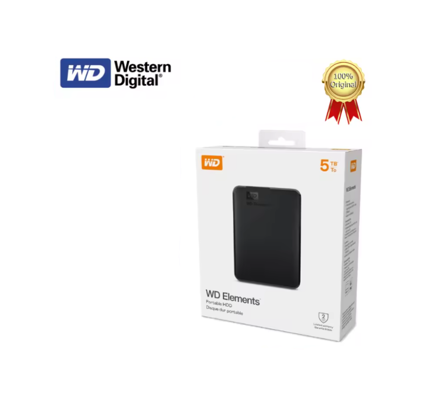 Western Digital Elements WDBU6Y0050BBK USB 3.0 2.5'' 5 TB Harici Harddisk