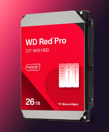 WD RED PRO 26 TB 512MB 7200RPM WD260KFGX WD Red Pro NAS Sabit Disk (5 YIL TÜRKİYE GARANTİLİ)