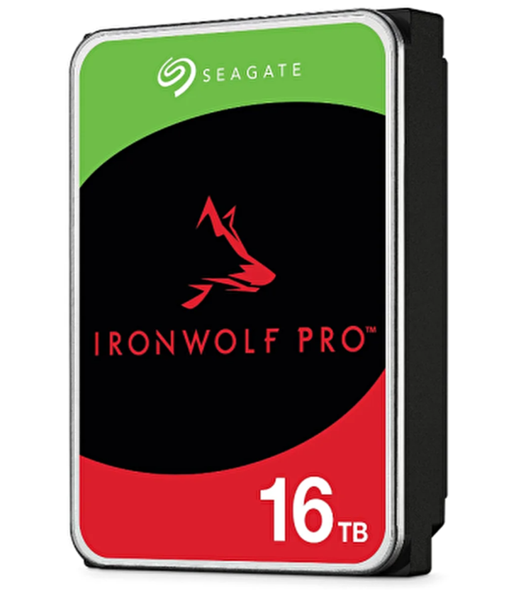 Seagate IronWolf Pro NAS 16 TB 3.5'' ST16000NT001  (2 YIL TÜRKİYE GARANTILI)