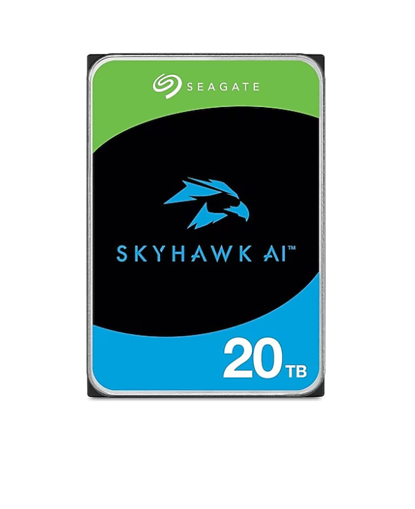 Seagate SkyHawk AI 20 TB 512MB 7200 RPM 3.5'' ST20000VE003 SATA 3.0   Harddisk ( 5 YIL TÜRKİYE GARANTİLİ )