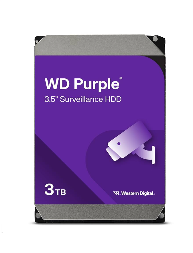 Western Digital Purple WD30PURZ SATA 3.0 5400 RPM 3.5'' 3 TB Harddisk ( 2 YIL RESMİ DİST GARANTİLİ)