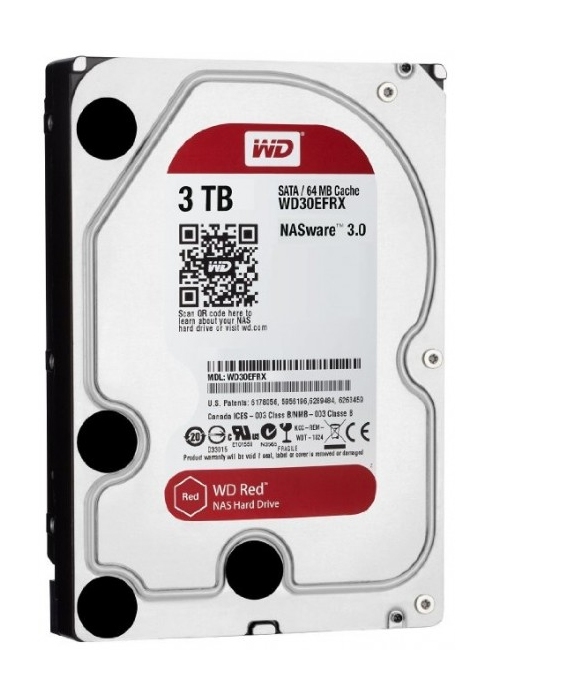 Western Digital Red WD30EFRX SATA 3.0 5400 RPM 3.5'' 3 TB Harddisk (2 YIL TÜRKİYE GARANTİLİ)