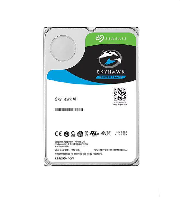 Seagate SkyHawk ST12000VE0008 SATA 3.0 7200 RPM 3.5'' 12 TB Harddisk (2 YIL TÜRKİYE GARANTİLİ)