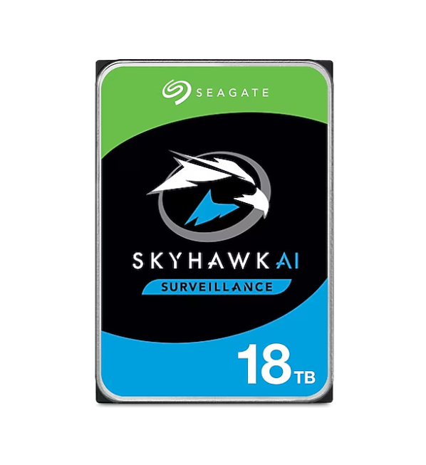 Seagate SkyHawk AI ST18000VE002 SATA 3.0 7200 RPM 3.5'' 18 TB Harddisk (2 YIL GARANTİLİ)