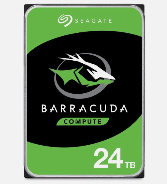 Seagate Barracuda 24 TB 512MB Cache 7200 RPM ST24000DM001 Harddisk (2 YIL TÜRKİYE GARANTİLİ )