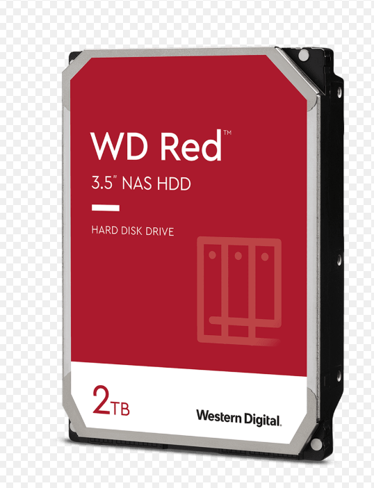 Western Digital Red WD20EFRX SATA 3.0 5400 RPM 3.5'' 2 TB Harddisk