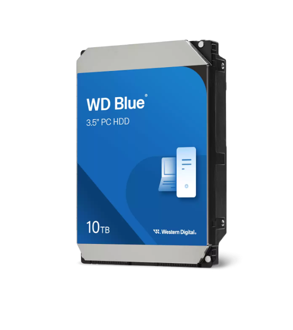 WD Blue 10 TB 512MB Cache 7200 RPM SATA 3.0 3.5'' WD100EAGZ Harddisk