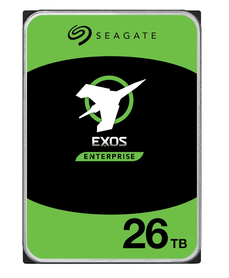 Seagate Exos ST26000NM000C SATA 3.0 7200 RPM 3.5'' 26 TB Harddisk (5 YIL TÜRKİYE GARANTİLİ)