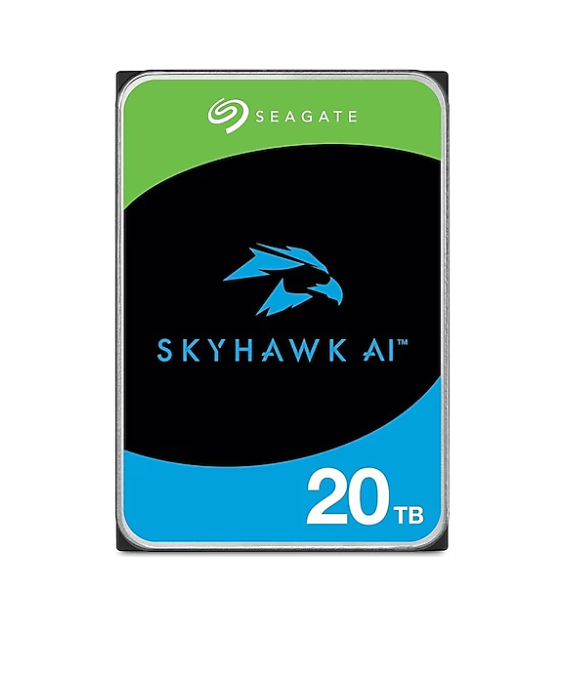 Seagate SkyHawk AI 20 TB 512MB 7200 RPM 3.5'' ST20000VE003 SATA 3.0   Harddisk ( 2 YIL TÜRKİYE GARANTİLİ )