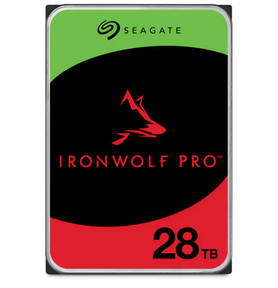 Seagate Ironwolf Pro 28 TB 3.5'' SATA 7200RPM 512MB ST28000NT000 (2 YIL TÜRKİYE GARANTILI)